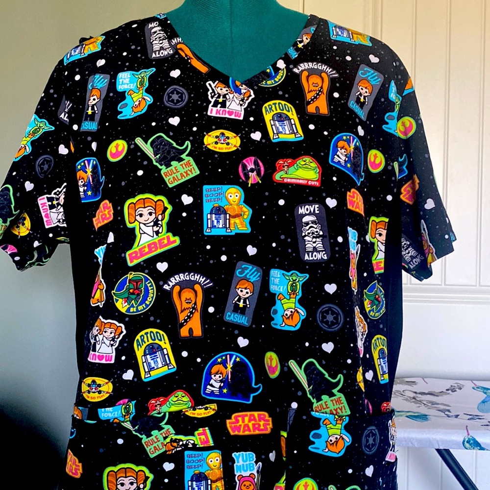 Star Wars Scrub Top
